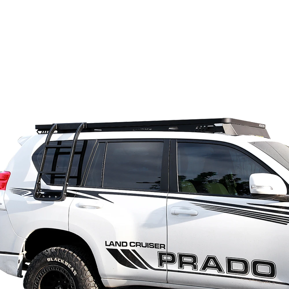 4X4 Lc200 Land Cruiser Long Flat Top Cargo Carrie Roof Rail Aluminium Alloy Car Roof Racks