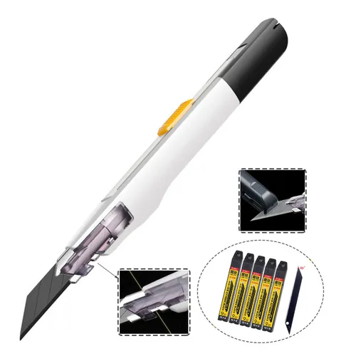 TOFAR-cuchillo de utilidad antivibración, pegatinas para coche, calcomanías, cúter de vinilo, película PPF, tinte de ventana, línea de corte artesanal, herramienta de bricolaje de papel