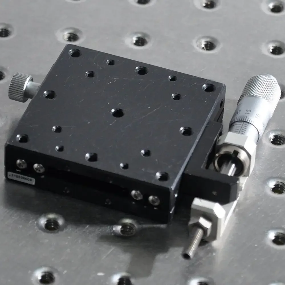 SURUGA BSB16-60C X-axis Linear Ball Guide Rail Adjustment Table Micrometer Manual Precision Displacement Sliding Table