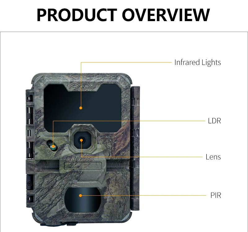 Scouting   32MP Trail  4K WIFI Connection with IP67 Waterproof Widlife Hunting Wifi Trail