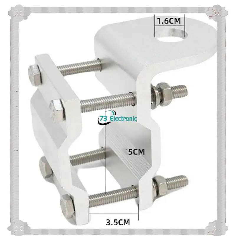 24-Hour Delivery Antenna Clip For Walkie-Talkie For Mobile Outdoor Antenna Mount For Motorcycle Rearview Mirror Bracket Luggage