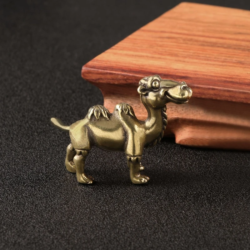 

Smart Camel Brass Cartoon Anime Surrounding Animal Ornaments