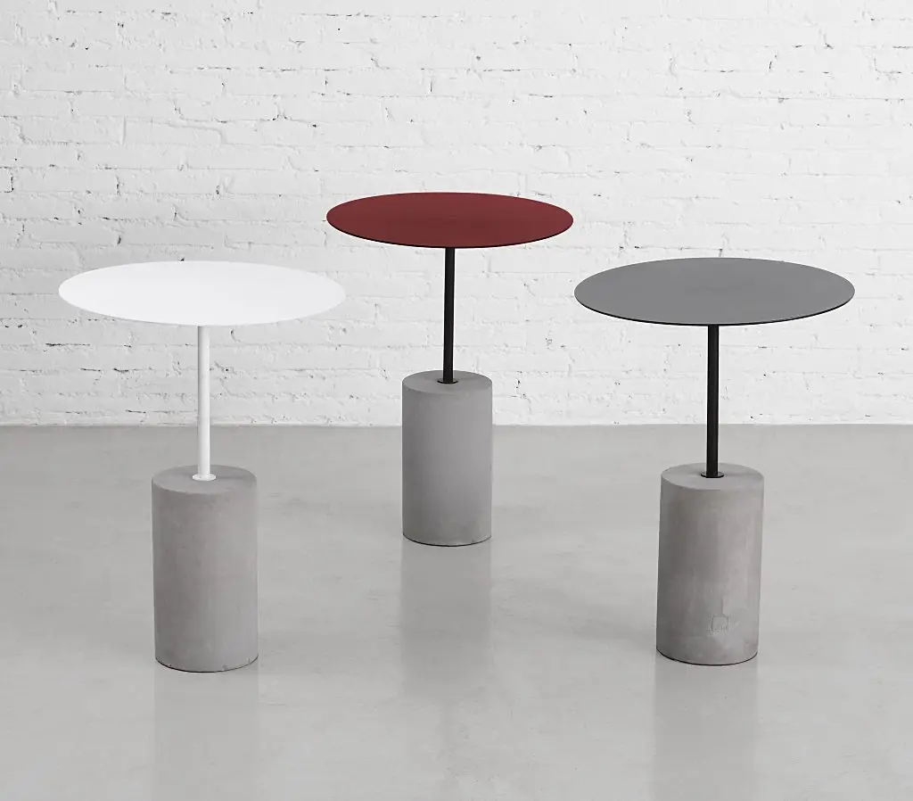 

Contemporary Furniture Modern Wholesale Iron Cement Coffee Dinning Round Bar Table