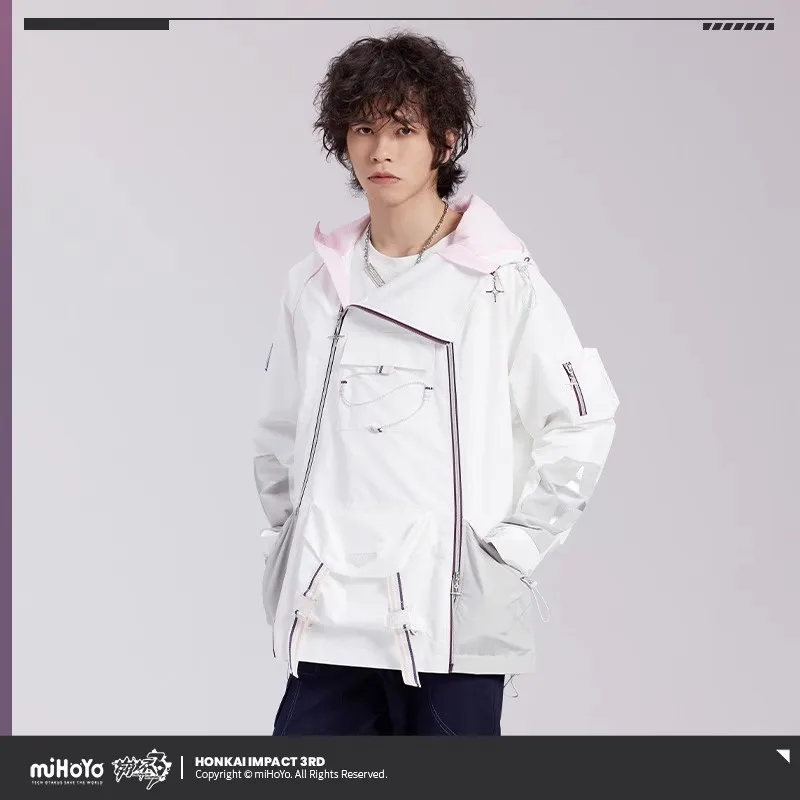 Oficial miHoYo Honkai Impact 3rd Elysia Herrscher of HumanEgo Series Abrigo Anime y juego Mercancía Ropa