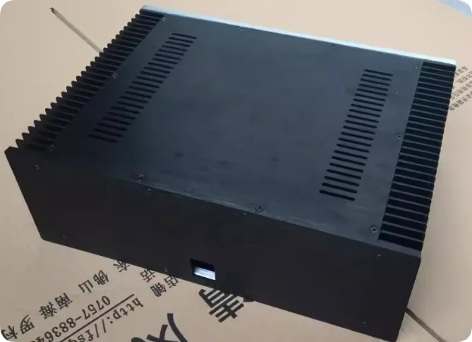 QF2/All aluminum amplifier chassis / Preamplifier case /Power Supply Chassis /AMP Enclosure DIY box (430 *150 *311mm)