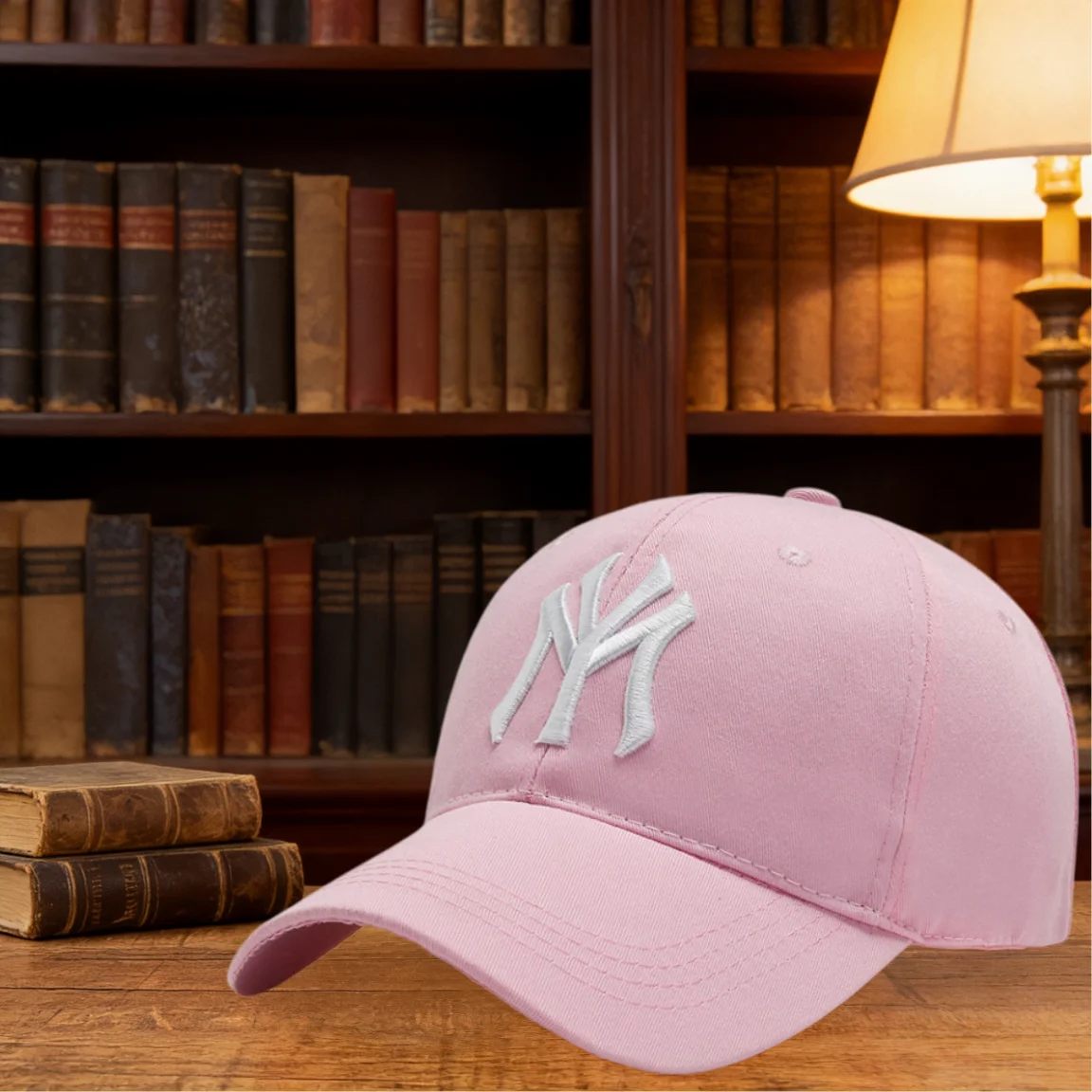 Unisex Baseballkappe mit NY-Buchstaben-Stickerei, Verstellbare Baumwoll-Dad-Mütze, Lässige Sonnenschutz-Schirmmütze für Männer und Frauen, Streetwear Sport – Detail 7
