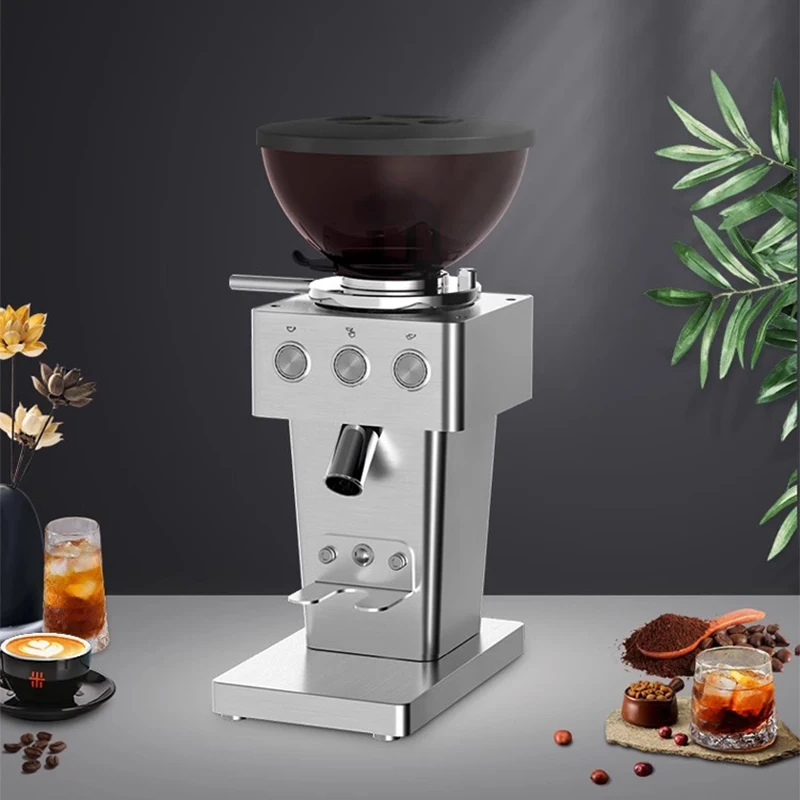 CRM9015 Freshly Ground Italian Bean Grinder Electric Bean Grinder Automatic Coffee Grinder Quantification