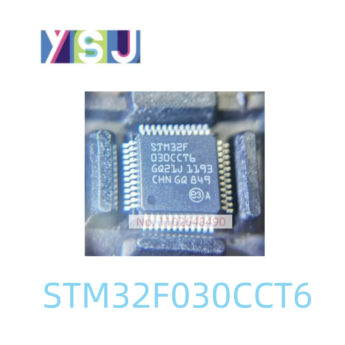 Nouvelle Encapsulation48-LQFP de microcontrôleur de STM32F030CCT6 IC