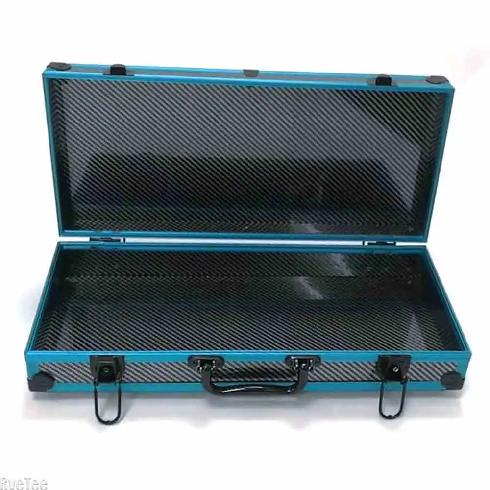 45cm Aluminum Alloy Border Fireproof Board Tool Chest Garage Storage Tool Box for Tools Instruments Organizer