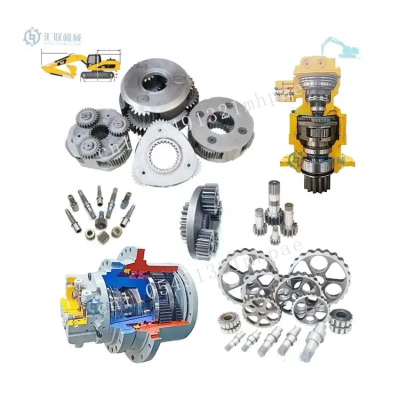 

CA T-E 303 304 305 307 311 312 315 318 320 323 324 325 330 336 345 349 Swing rail reducer Gear box excavator parts