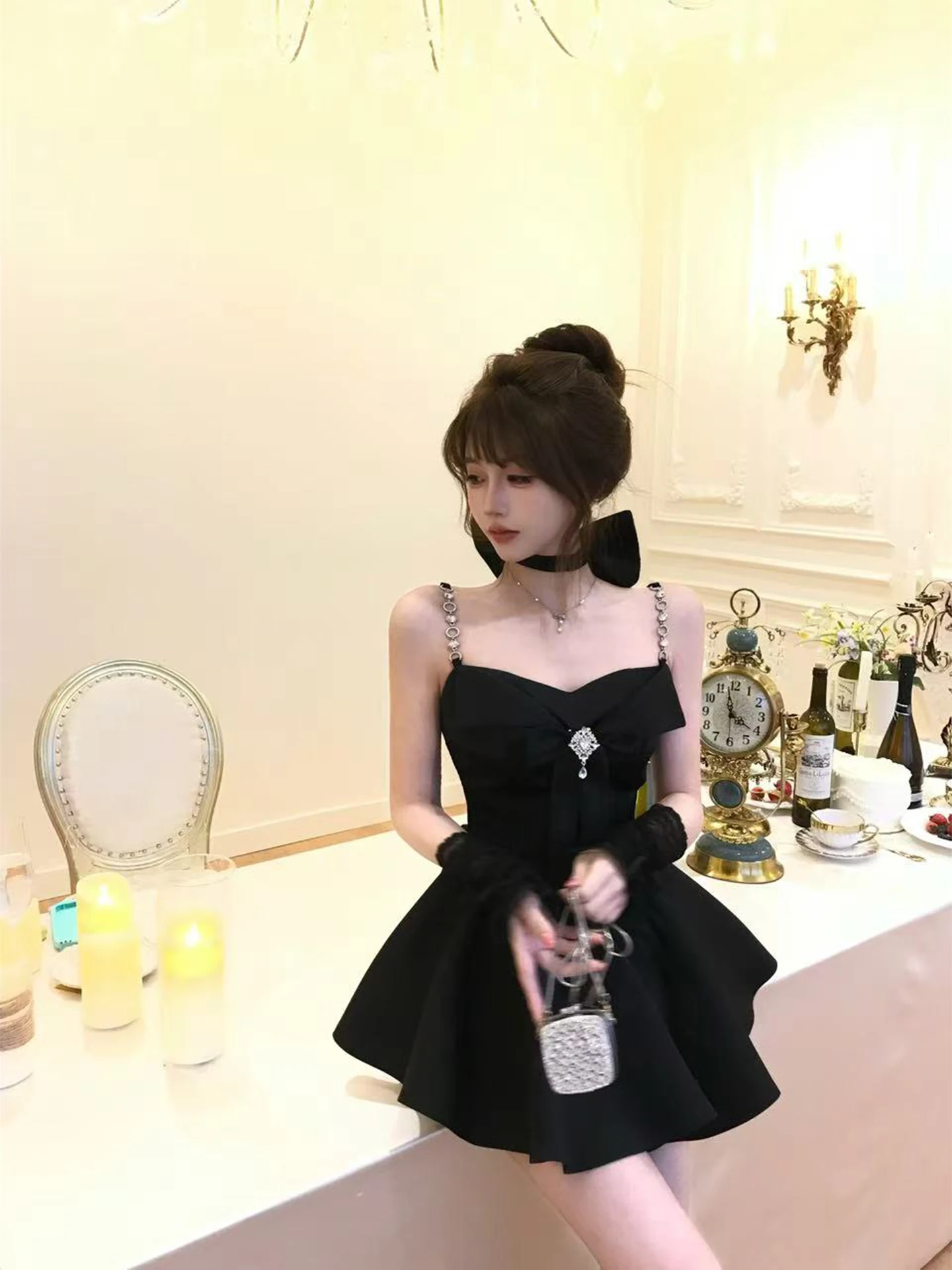 

Юбка А-силуэта Reiss Original Design Sweet And Spicy Faion Dr с высокой талией, из полиэфирного волокна, без завязок, для повседневной носки