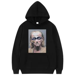 Hoodie de rapper extragrande para homens e mulheres, Playboi Carti, Narcisista, Mugshot, Rap engraçado, Memória, Ópio, Olhar inteiro, Vermelho Lit, Camisola WLR