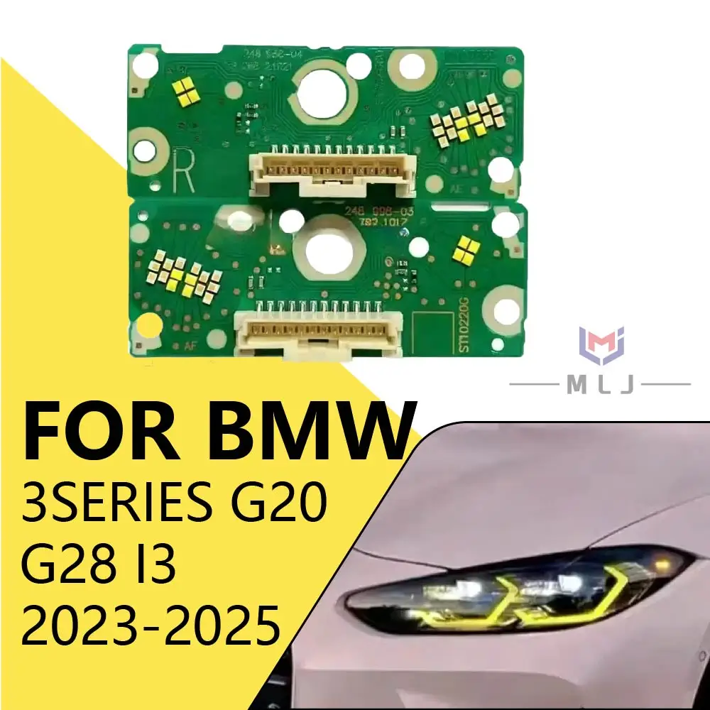 

For 2023-2025 BMW 3 Series G20 G28 I3 Yellow White Angel Eyes DRL Board High configurati LED Headlight Chip Ballast Module