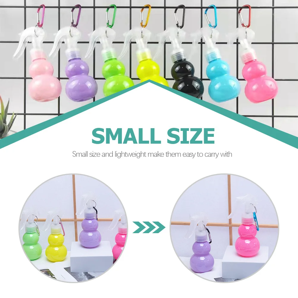 

10Pcs Spray Bottles Lightweight Refillable Empty Mist Bottles Portable Travel Containers for Cosmetics Sunscreen Perfume