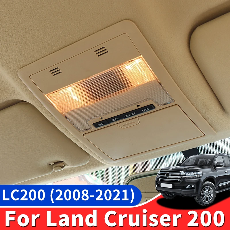 

Suitable for 2008-2020 Toyota Land Cruiser 200 Car Interior Reading Light Modification LC200 Roof Light Glasses Case Accessories