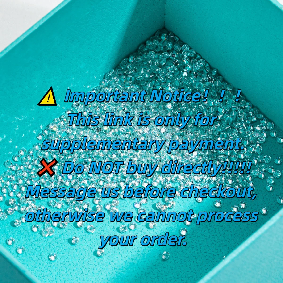 AnuJewel A Link For Customizing Fee (Customize goods not accept return or refund)  5