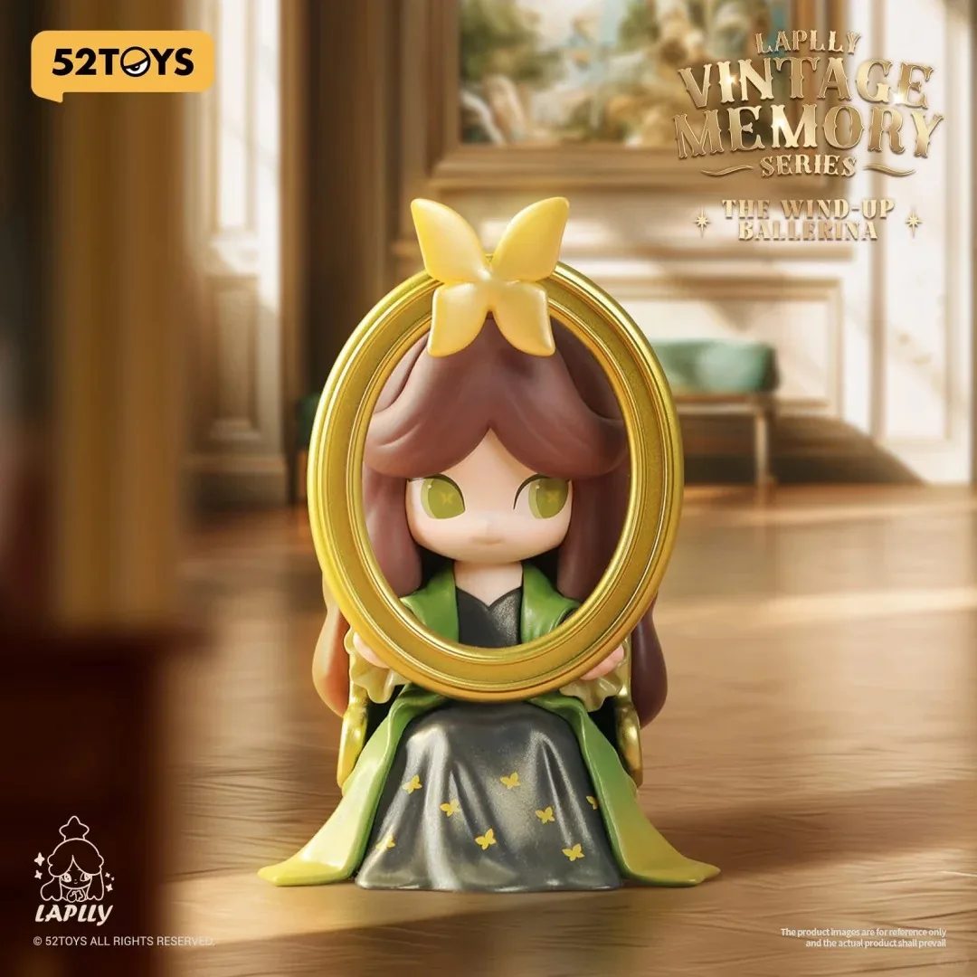 52 brinquedos laplly série de memória vintage caixa cega brinquedos kawaii anime figura ação caixa caja surpresa caixa mistério bonecas presente das meninas