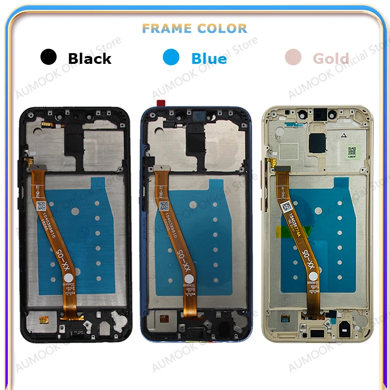 Wyświetlacz IPS LCD do Huawei Mate 20 Lite Panel dotykowy Digitizer SNE AL00 LX1 LX2 LX3 Część zamienna do naprawy LCD z ramką — zdjęcie produktu 5