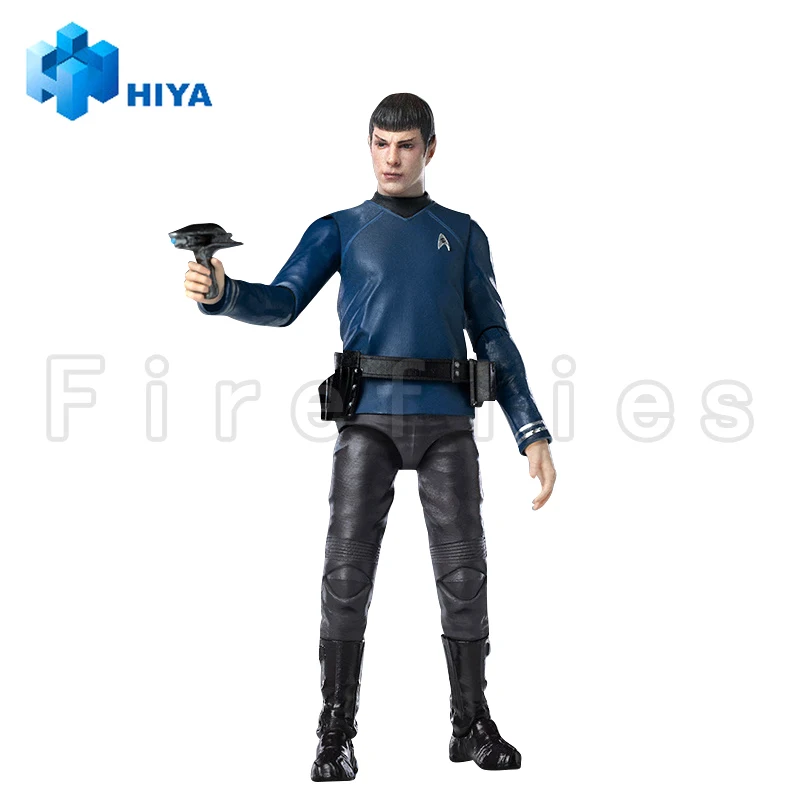 1/18 HIYA 3.75 inch Action Figure Prachtige Mini Serie STER TREK 2009 Spock Anime Model Speelgoed Gratis Verzending