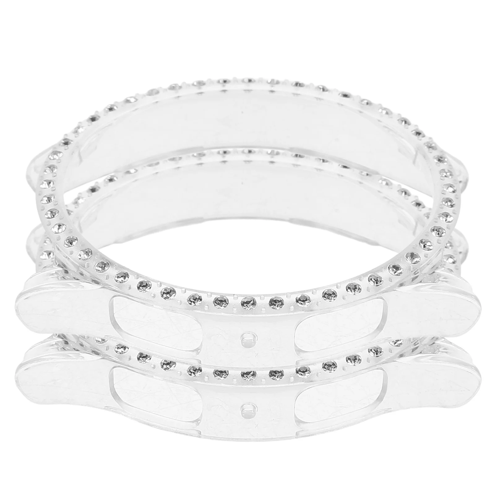 

2Pcs Watch Diamond Pc Protective Shell Shockproof Bumper Cover Easy Install Case for Watch4 40Mm Watch Protective Frame