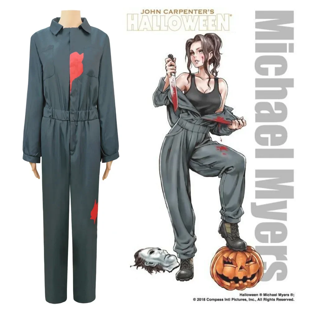 

Halloween Cosplay MichaelMyers Killer Costume For Women