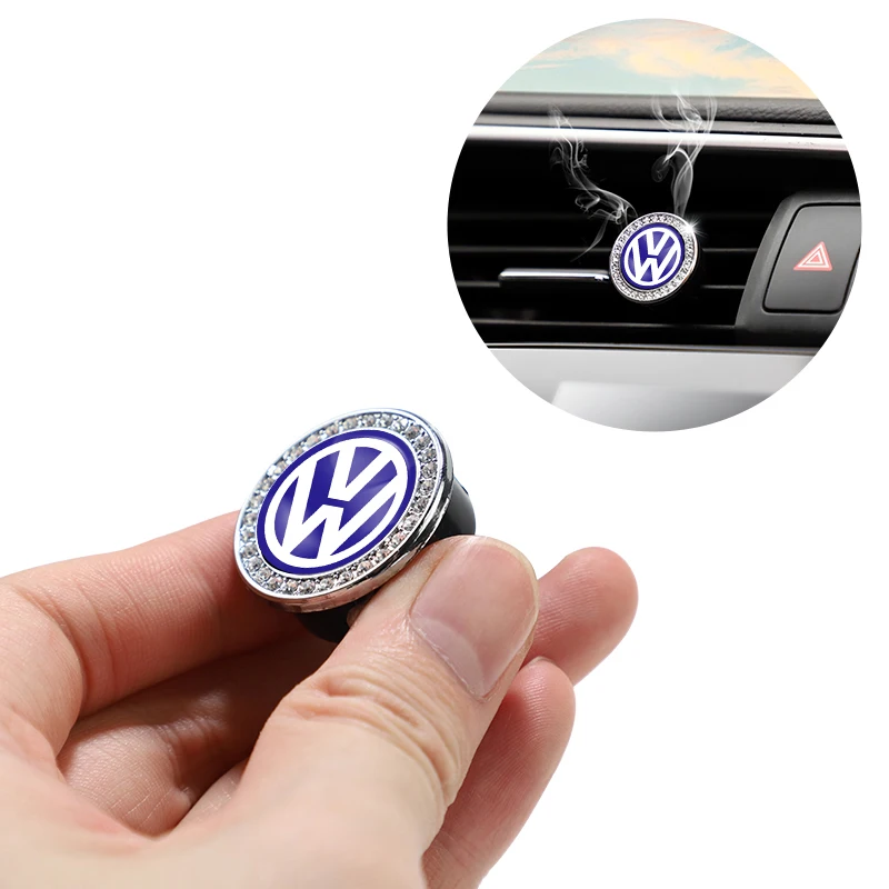 Car Freshener Solid Perfume Air Conditioner Vent Mount Clip For VW Golf Tiguan Jetta Transporter Passat GTI Polo Touran Scirocco