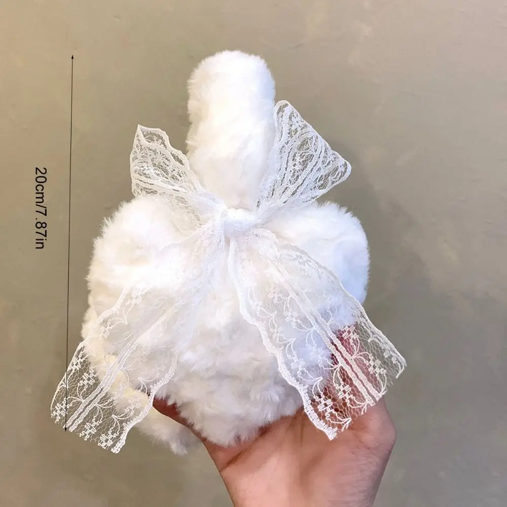 Cute Lace Bow Ear Warmers Windproof Keep Warm Winter Earmuffs Cold Protection Earflap Ear Cover Ladies