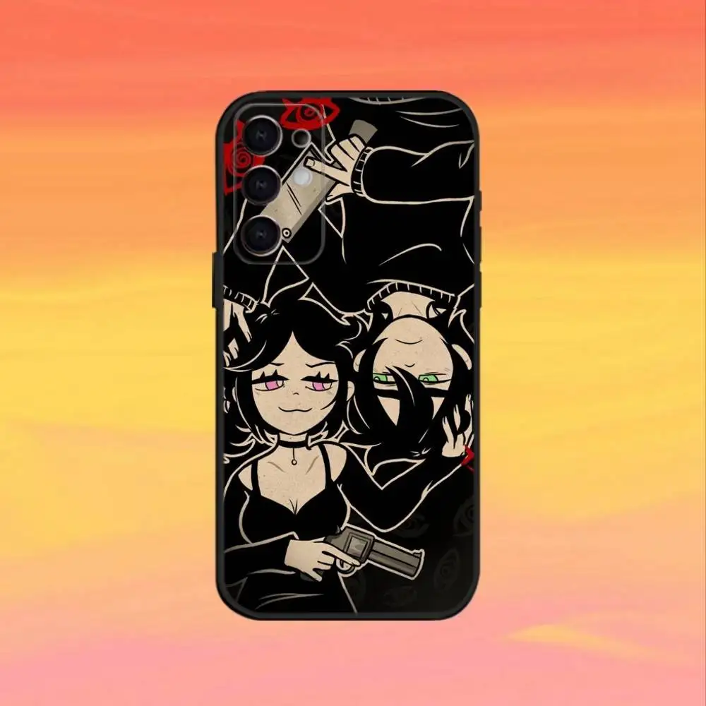 حافظة هاتف The Coffin of A-Andy وL-Leyley لهاتف Samsung S25، S24، S23، S22، S21، S20، Ultra، Plus، FE غطاء ناعم أسود #4