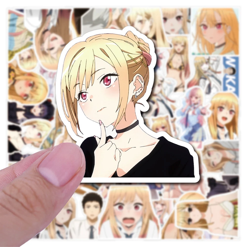 10/30/50 stücke Cartoon mein Kleid Liebling Aufkleber Anime DIY Computer Notebook Laptop Telefon wasserdicht Kawaii Mädchen Graffiti Aufkleber