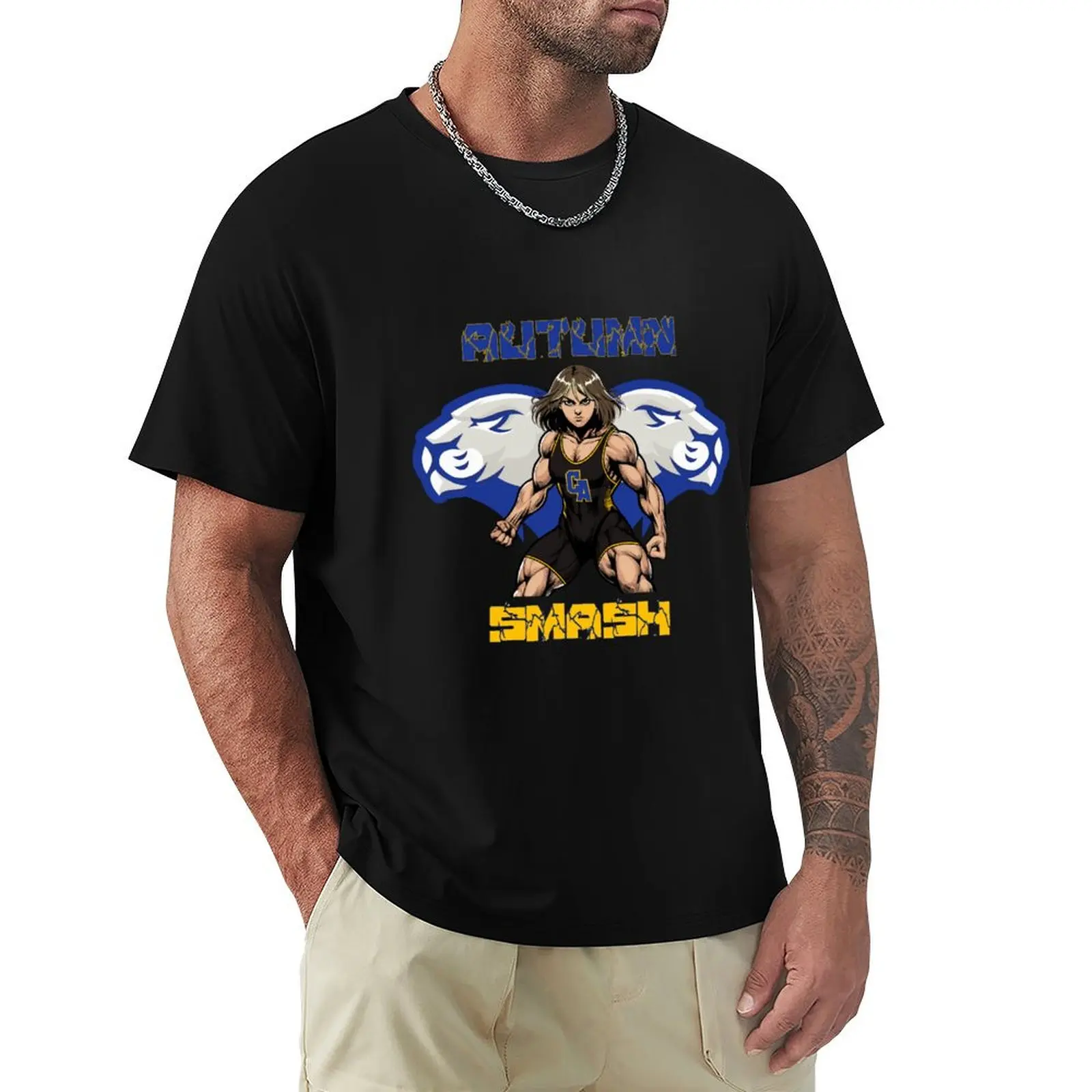 Autumn Smash! T-Shirt Big and Tall Gym T-Shirt