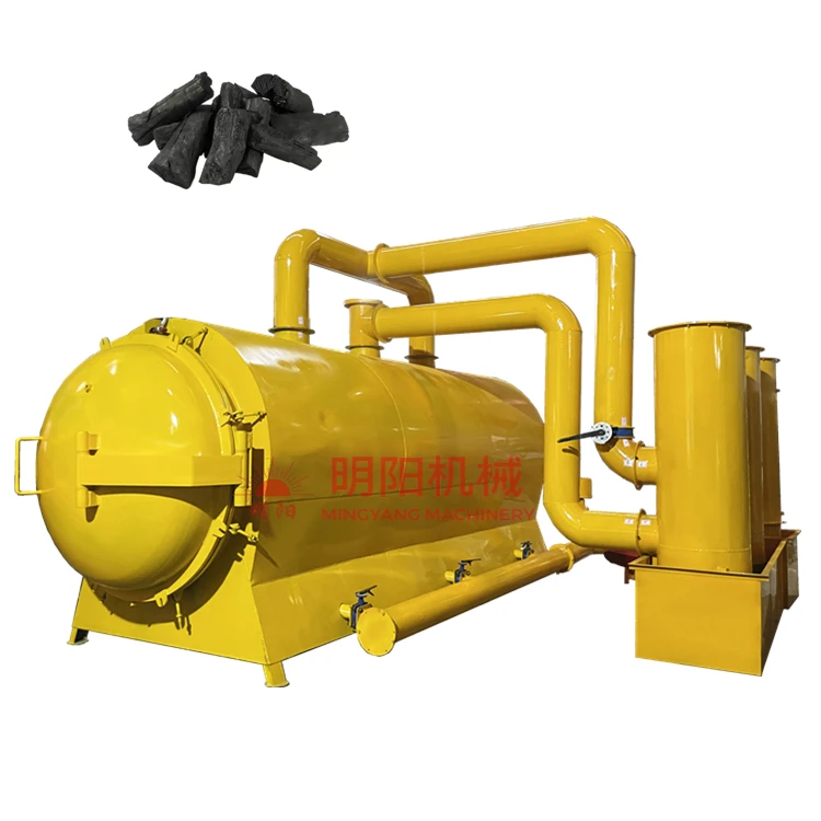 

Natural Wood Biochar Carbonization Furnace Machine for Making Wood Log Coconut Shell Charcoal