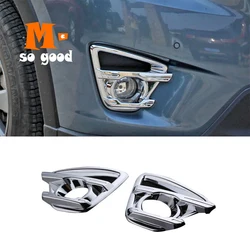 ABS Chrome For Mazda CX-5 Car Front Fog Lamp Trim Cover Car exterior Styling decoration sticker Accessories 2013 2014 2015 2016
