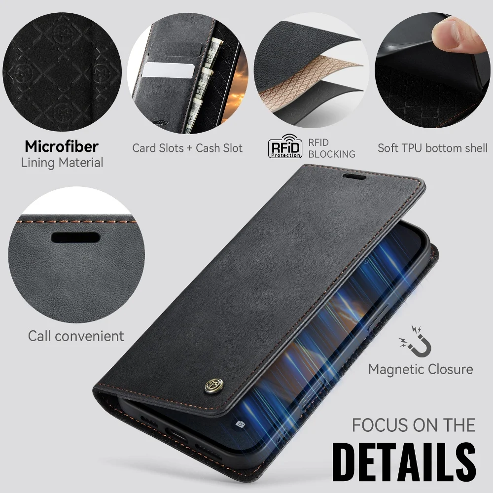 Einfarbig Leder Flip Wallet Karte Fall Telefon Abdeckung Für iPhone 16e 15 Pro Max 14Plus 13 Pro 12 Mini 11 Xs Max XR SE 6 7 8 Plus
