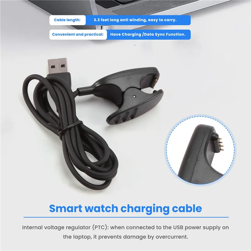 A93P Charger For Suunto Ambit,Power Cable For Suunto Ambit/Ambit2/Ambit2 S/Ambit 3 Run Sports Watch And Gps Track Pod Watch Repl