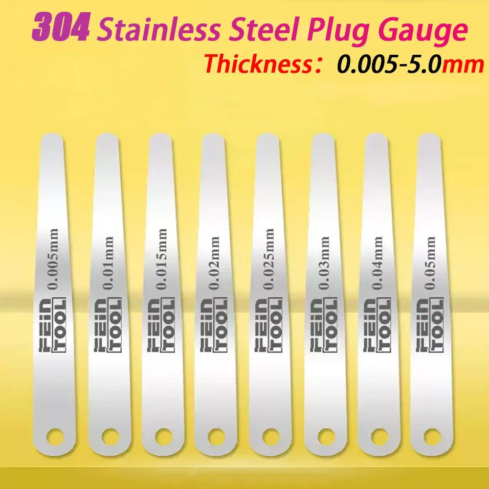 1Pcs Feeler Gauge Set Precision Gap Measuring Tool High Accuracy Durable Steel Clear Markings for Automotive Engineering