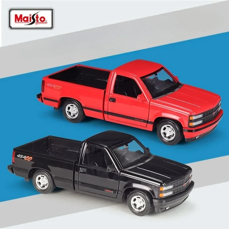

Maisto 1:24 пикап, высокая имитация сплава, модель автомобиля, детские игрушки, подарки, литая под давлением модель автомобиля из сплава, коллекционная модель