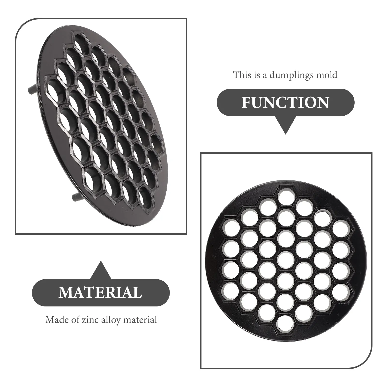 

37 Holes Wrapper Mold Maker Press Jiaozi Ravioli Pie Tool Kitchen Baking Reusable Jiaozi Mold Easy Clean Storage