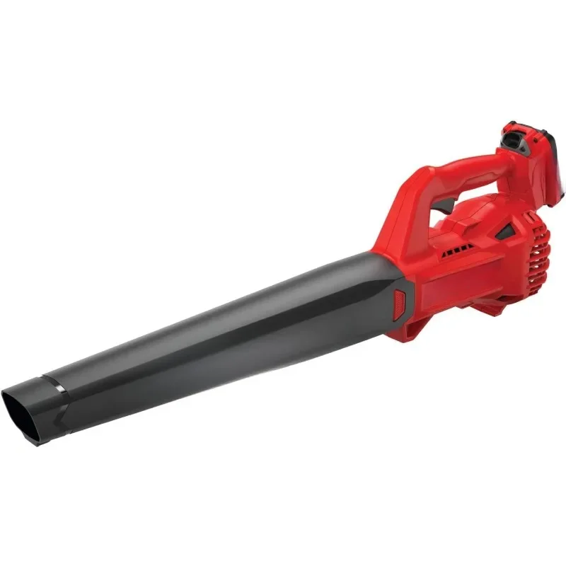 20V MAX Cordless Leaf Blower Kit with Battery & Charger Included Red