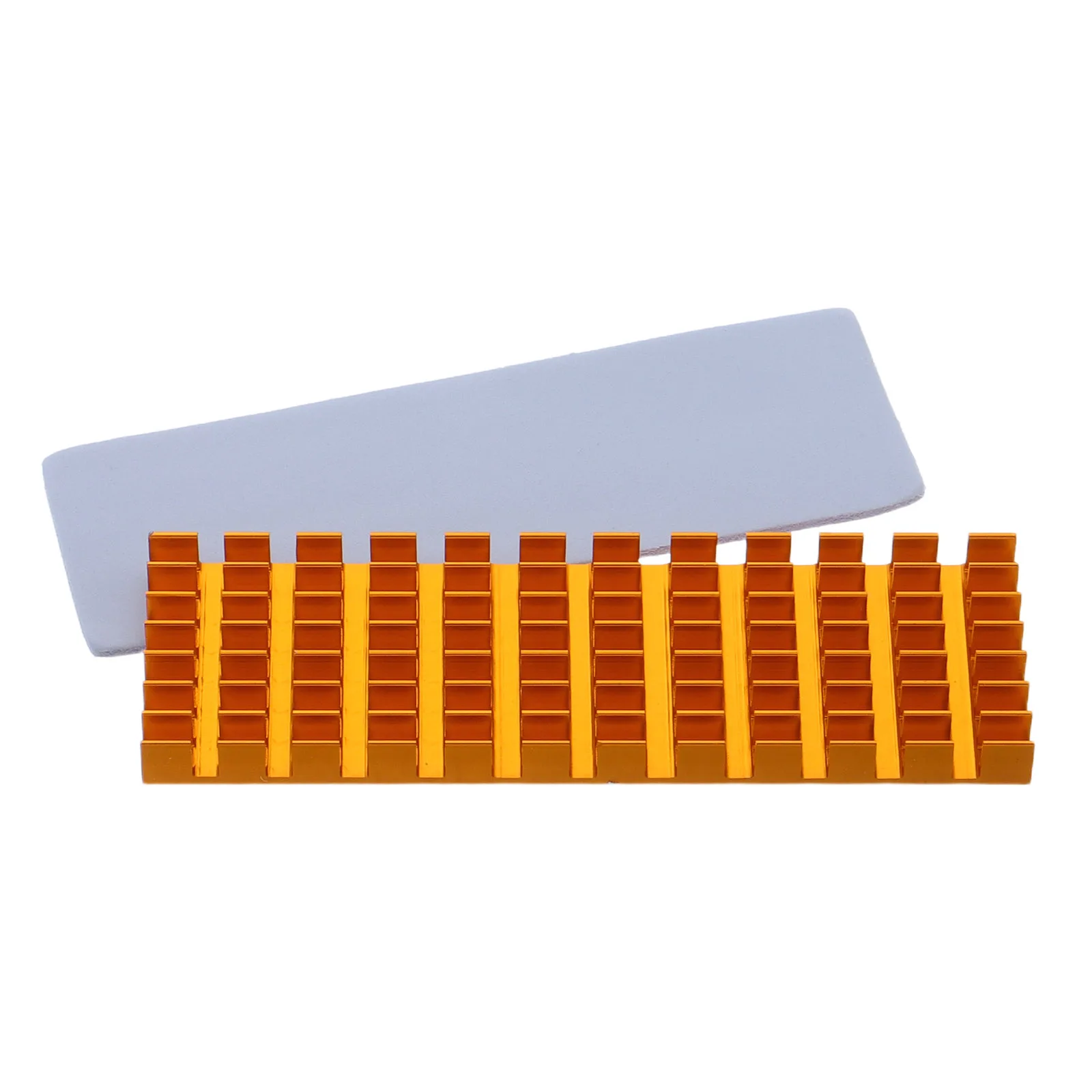 

High Speed NVME PCIe Cooler 2280 M2 Heatsink Solid State Drive Laptop Computer Efficient Heat Dissipation Easy Installation