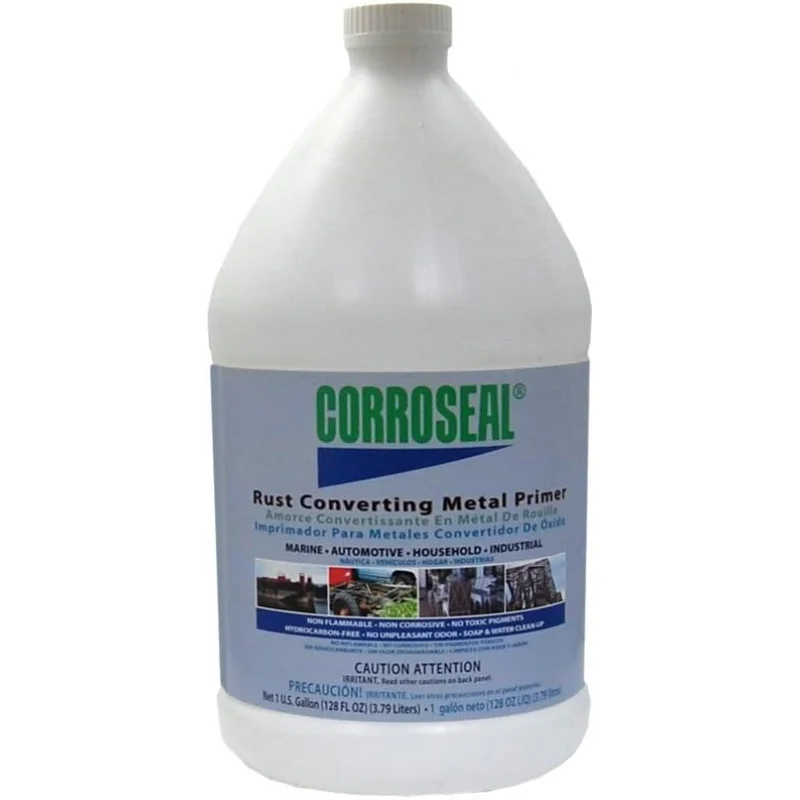 

-Based Rust Converter Metal Primer, Rust Converter - 1 Gallon