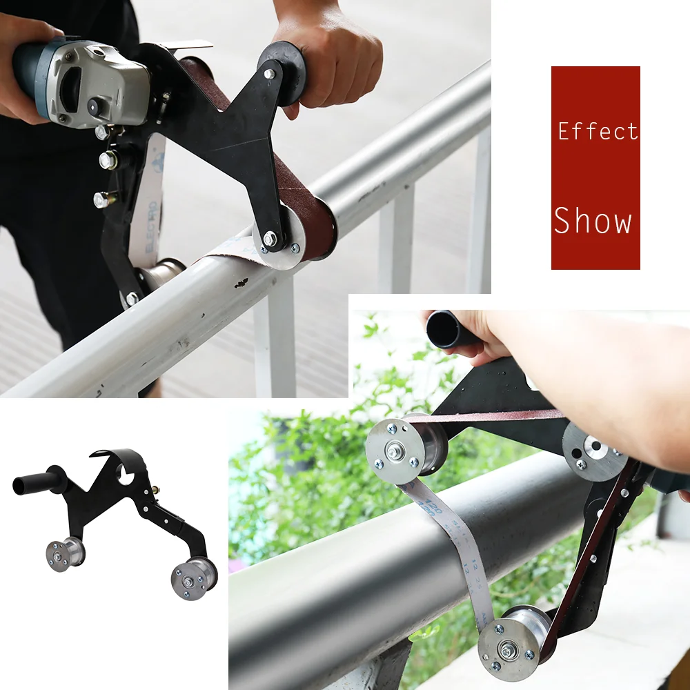 Iron Angle Grinder Sanding Belt Adapter Accessories Multifunctional Sanding Belt Adapter of Sanding Grinding Polishing Machine