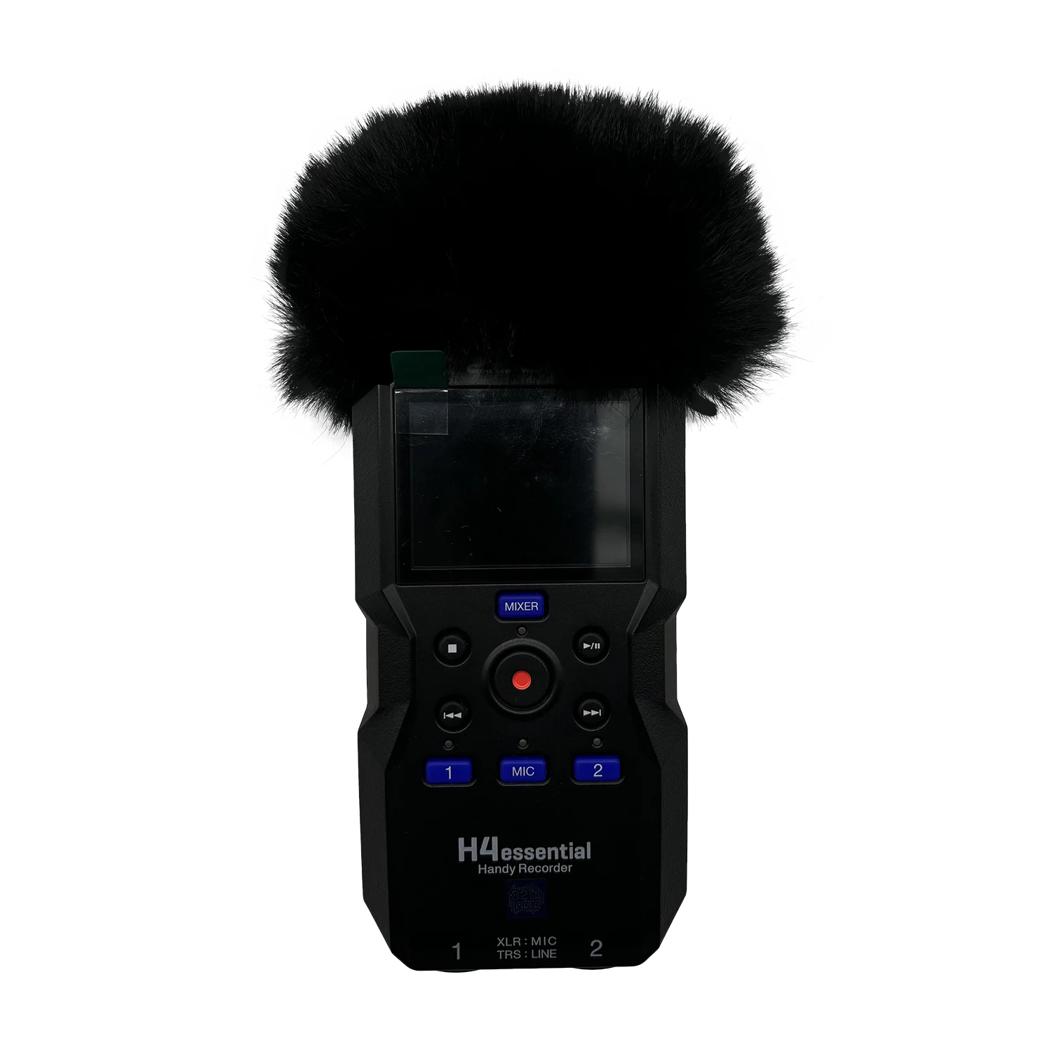 Blue Mantis Pop Filter Dead Cat Outdoor Artificial Fur Wind Cover Muff Windscreen Sleeve Windshield Foam For ZOOM H4essential
