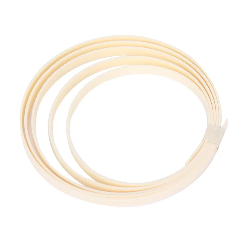 Strip Purfling Strip Binding Purfling Strip Ivory / Black 6mm High ABS Plastic Binding Body For Luthier Guitar