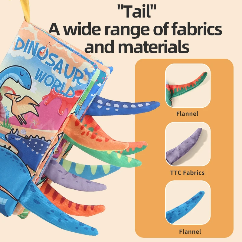Książka z ubrankami dla niemowląt 6 stron 0-3 lat Wczesna edukacja Interakcja rodzic-dziecko Zabawki dla niemowląt dla noworodków w wieku 0-3 lat Prezenty