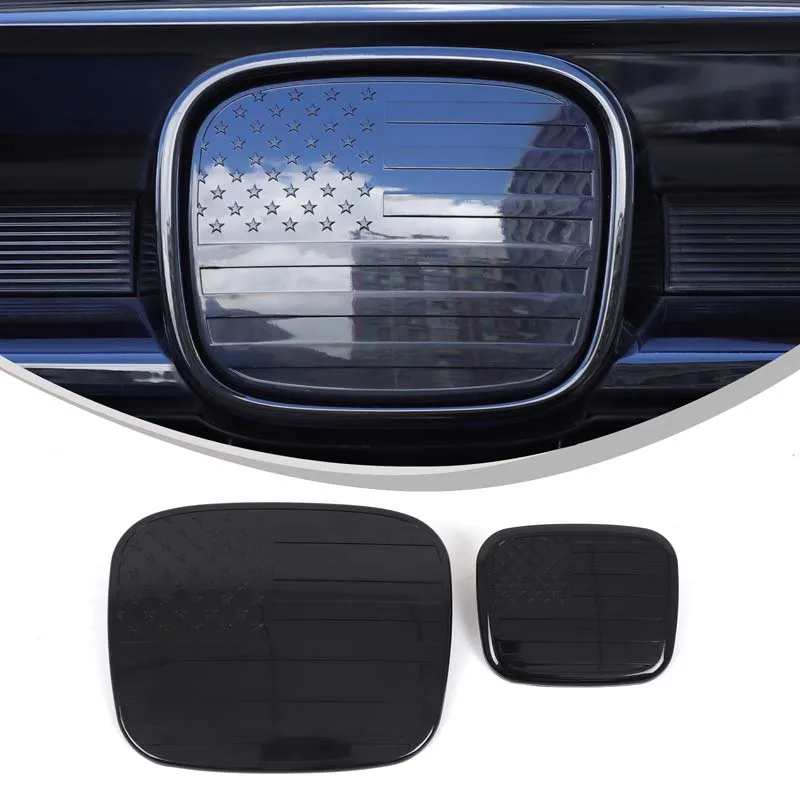 

Front Rear Logo Trim Cover American Style Car Emblem Decoration Cover Sticker For Honda Pilot YF5 YF6 2016-2022 Car Accessories