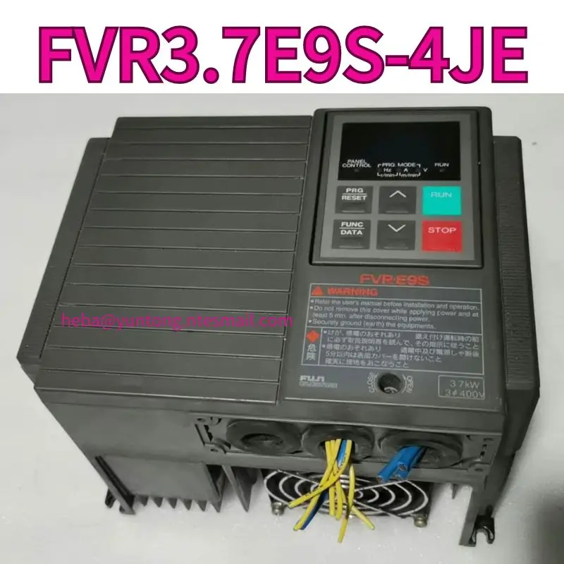 

Used FVR3.7E9S-4JE frequency converter 3.7KW