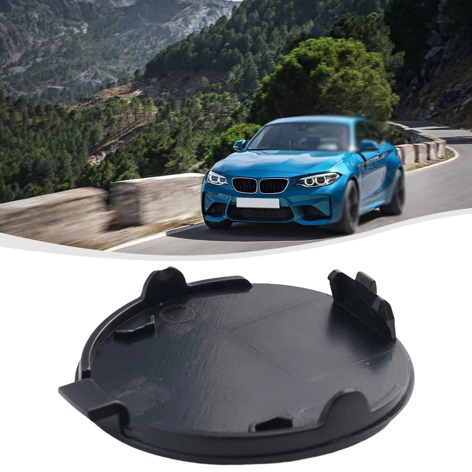 1 pz auto anteriore inferiore paraurti gancio di traino Eye Cover griglia Cap per BMW serie 1 F20 F21 LCI M-Sport 2015 2016 2017 2018 2019