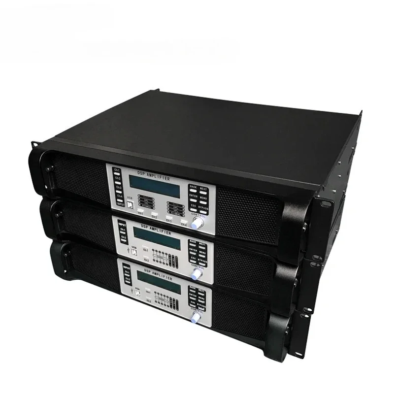 

4-Channel 10000W DSP Subwoofer Power Amplifier Professional Audio Video & Lighting Model DSP-10KQ