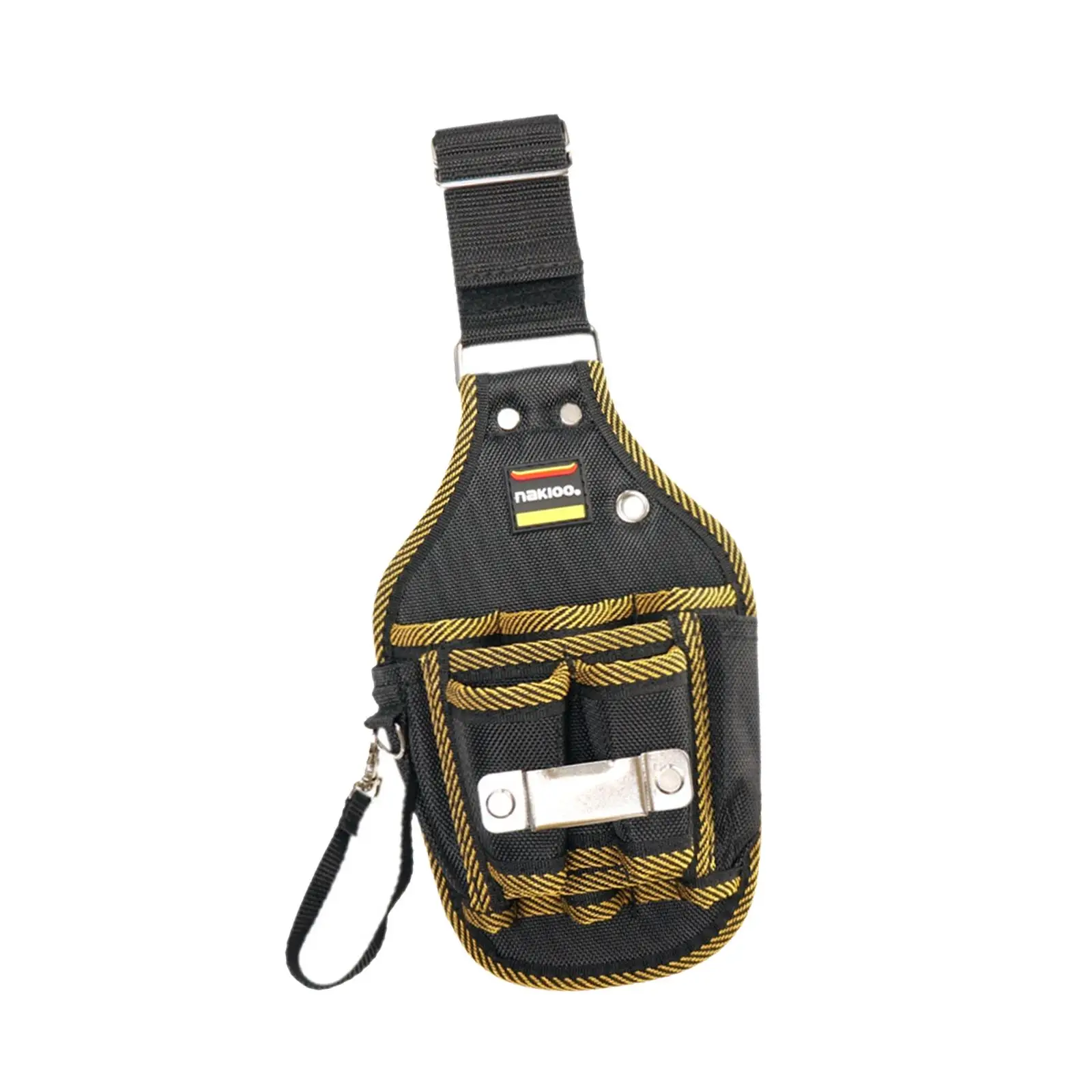 Heavy Duty Tool Belt Bag Open Tool Pouch for Plumbers Construction Workers