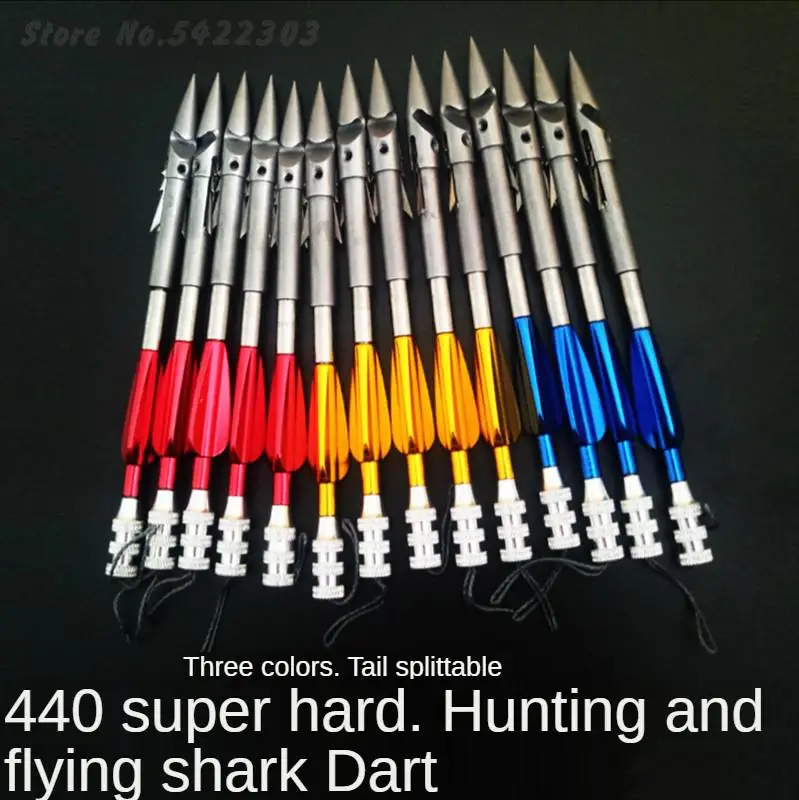 

5/10pcs Powerful Deepwater Fish Darts Professional Fishing Slingshot Arrows Hunting Slingshot Head Adult Outdoor Shooting Dart